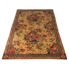 Italian woven rug tapestry by Collezione Tapetti Society