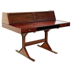 Vintage Italian Writing Desk Model 530 by Gianfranco Frattini for Bernini, 1957