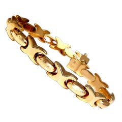 Italian X Link Gold Bracelet 14 Karat Gold*