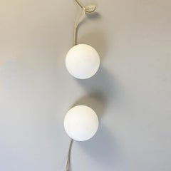 Paire de lampes de table circulaires Dioscuri du XXIe siècle par De Lucchi Artemide