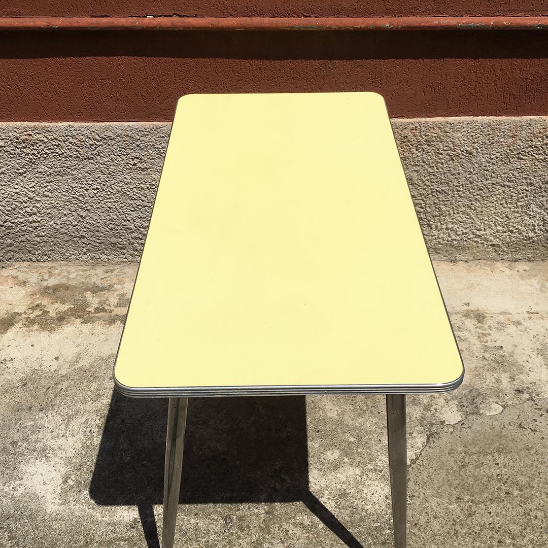 vintage yellow table
