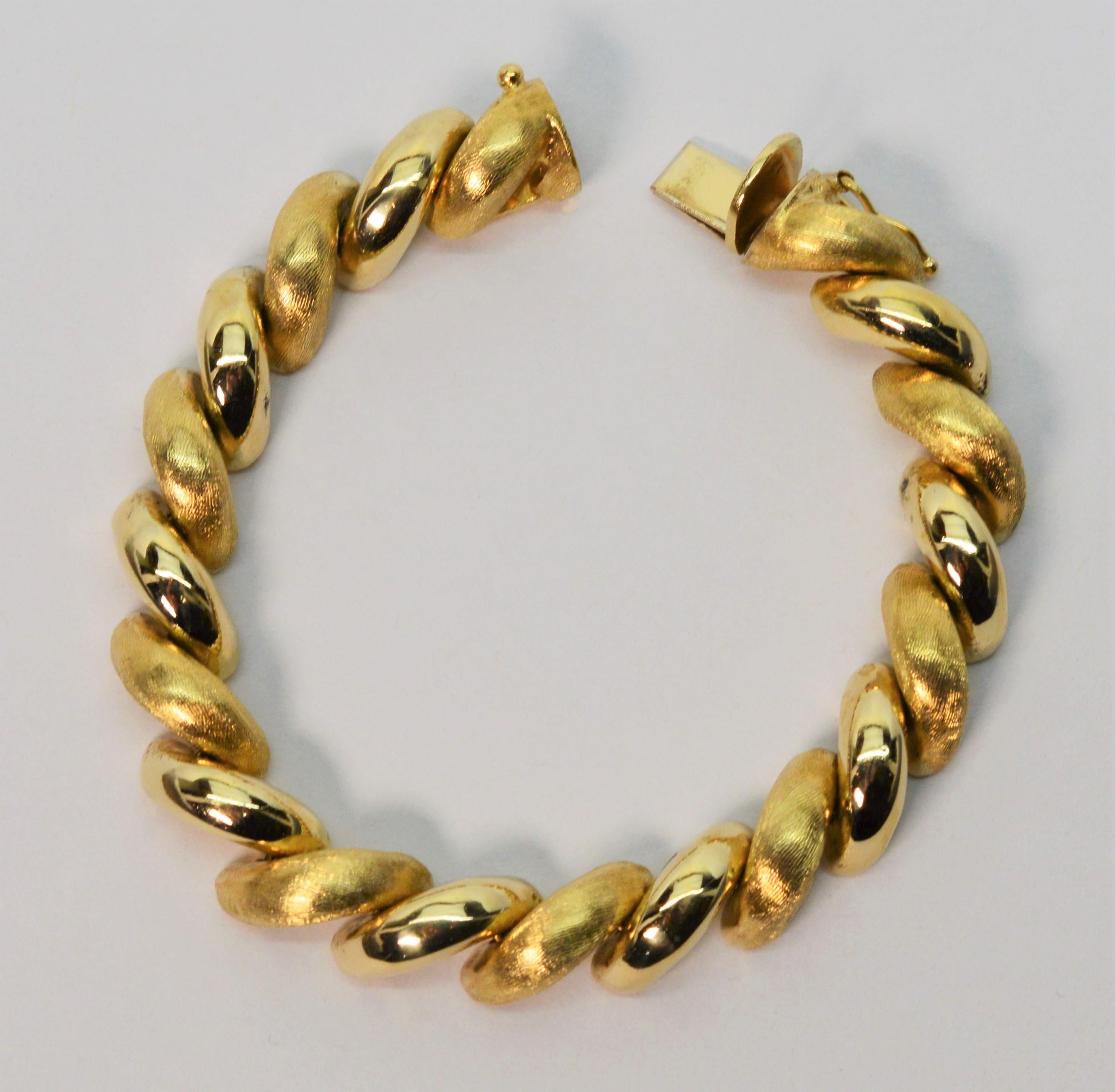 gold san marco bracelet