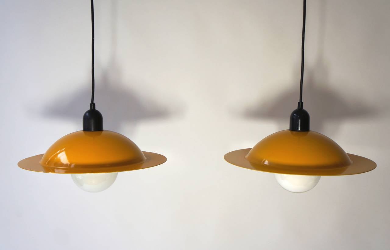 Two Italian ceiling lights by Stilnovo.