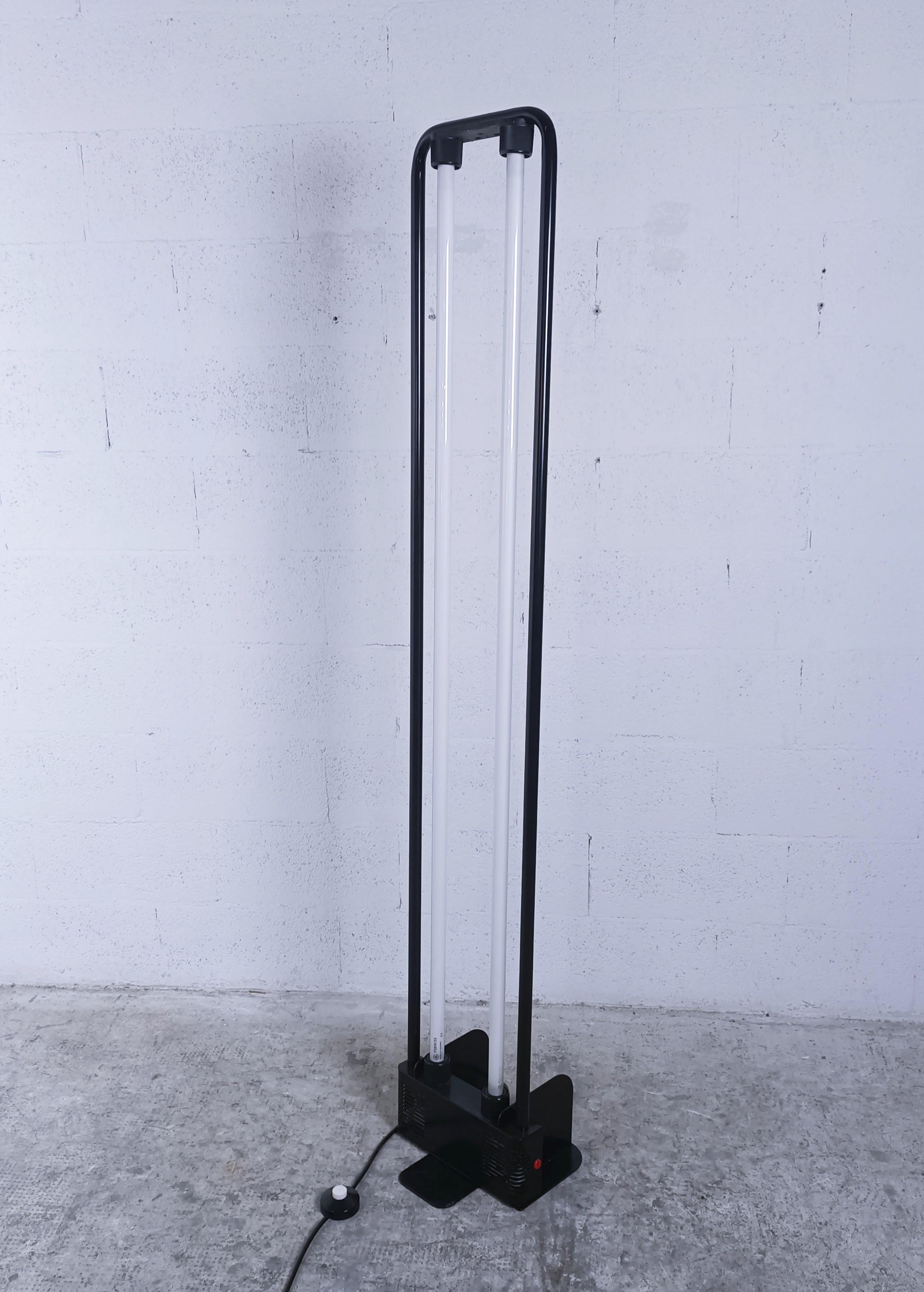 Italian Zerbetto Floor Lamp Design Gigante, Zambusi, Boccato 80s For Sale 1