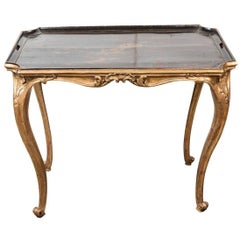 Table à plateau italienne, 18ème siècle, chinoiserie