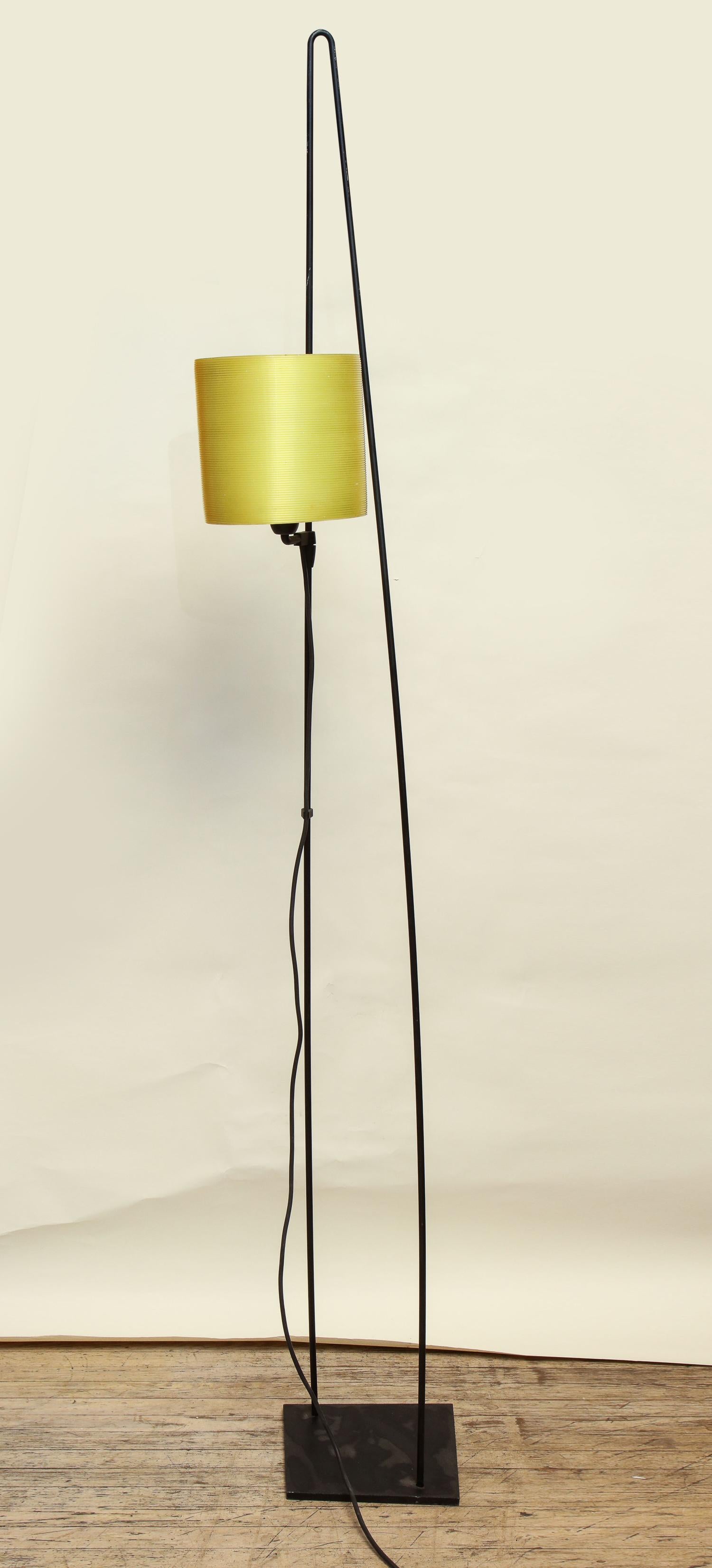 Italiana Luce Floor Lamp Mid-Century Modern Ion and Plexiglass, Italy, 1970 In Good Condition For Sale In New York, NY
