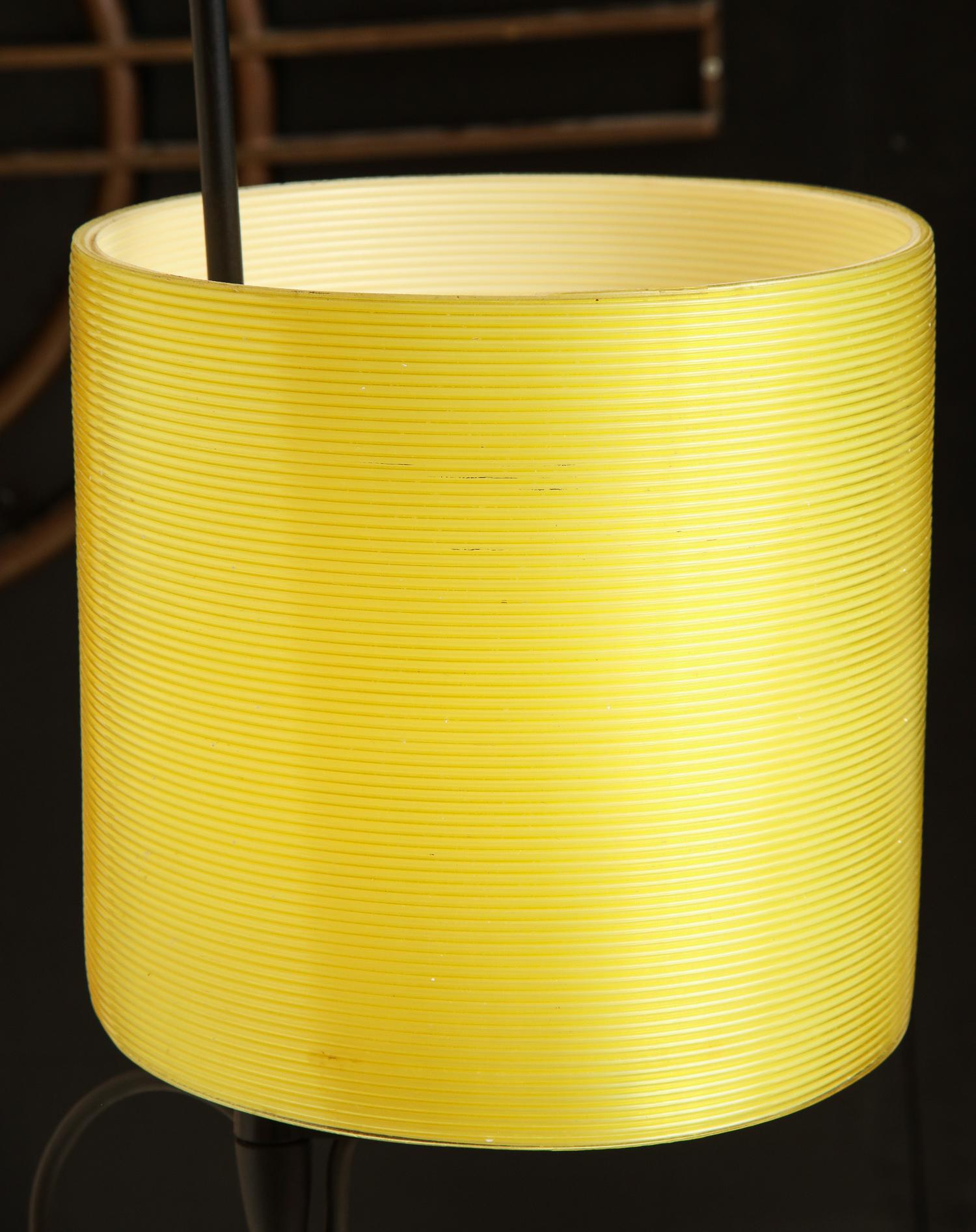 Molded Italiana Luce Floor Lamp Mid-Century Modern Ion and Plexiglass, Italy, 1970 For Sale