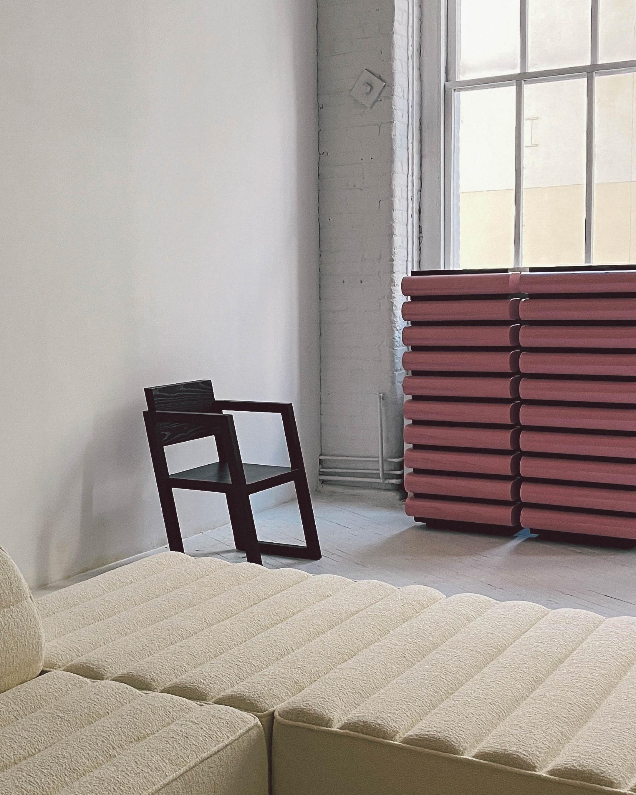 Contemporary Italic chair designed by Haris Fazlani for Duplex