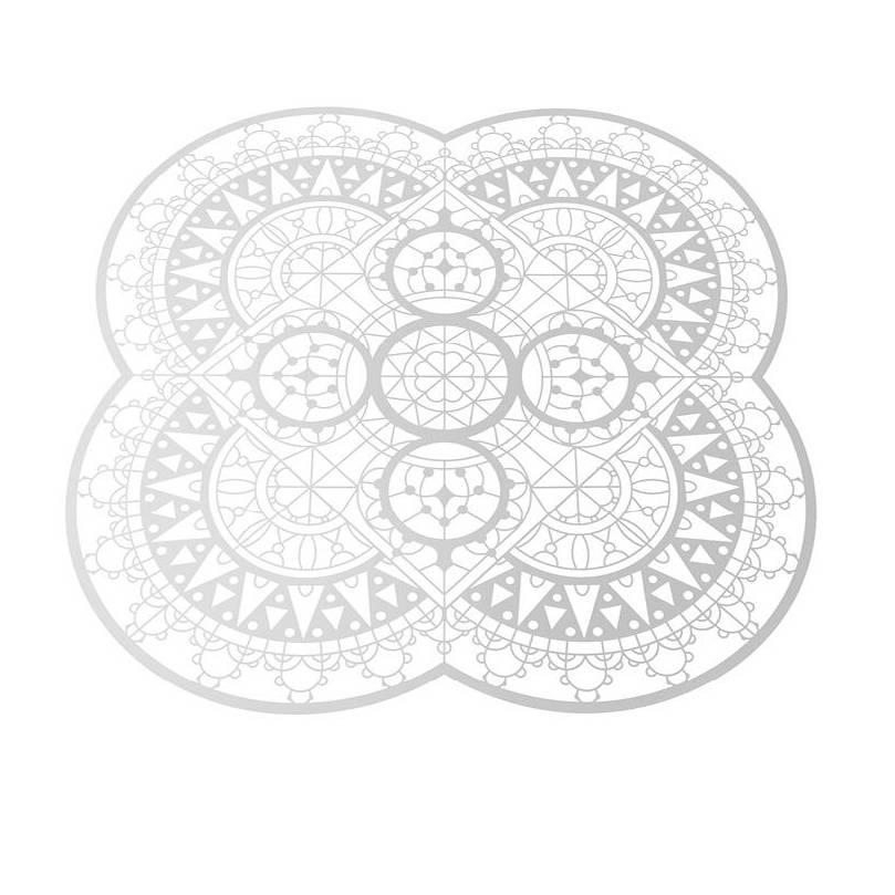 Italic Lace Petal Placemat in White by Galante & Lancman for Driade