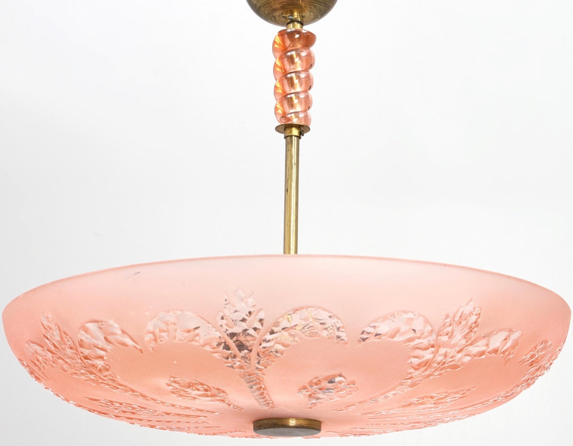 italien battuto ceiling lamp 4
