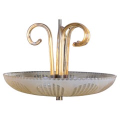 italien battuto ceiling lamp