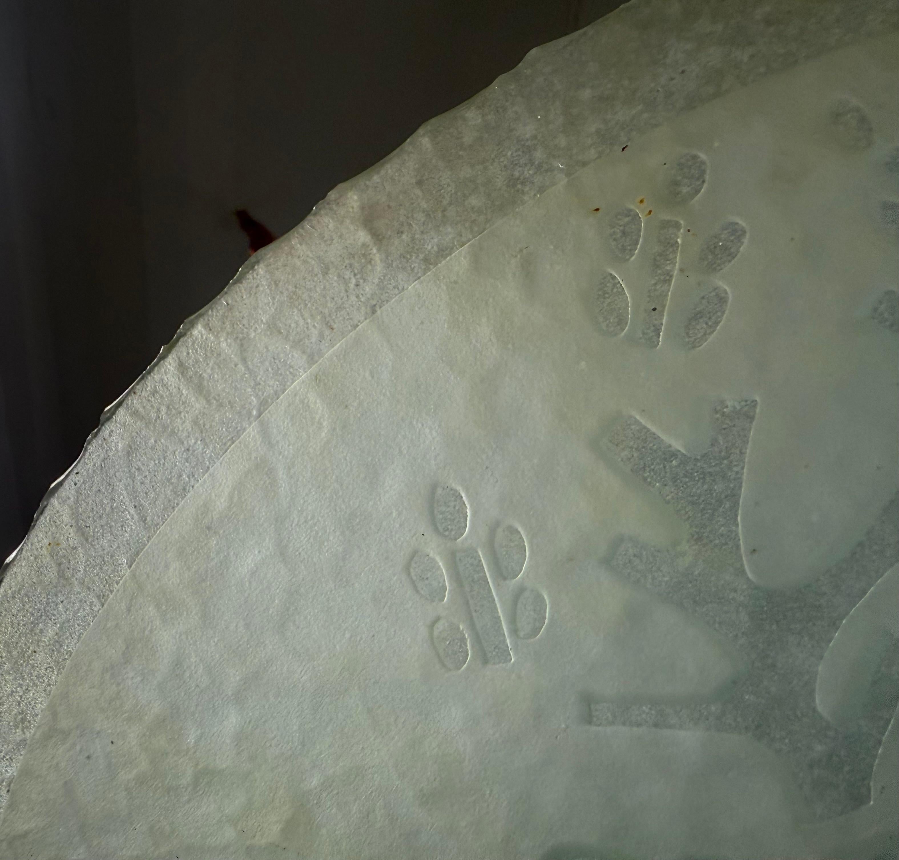 Mid-20th Century italien battuto ceiling lamp
