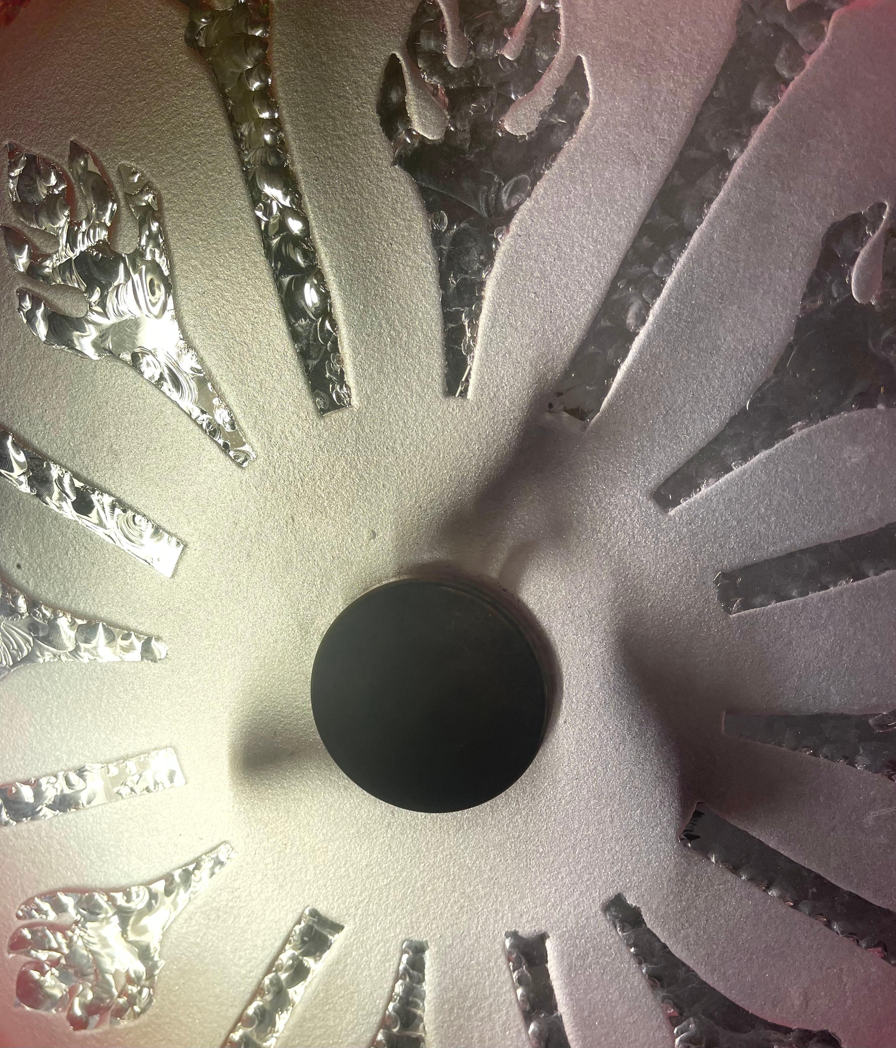 italien battuto ceiling lamp 1