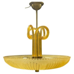 italien battuto ceiling lamp 