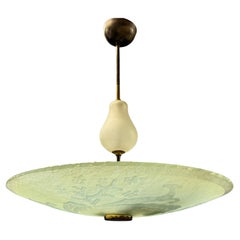 italien battuto ceiling lamp
