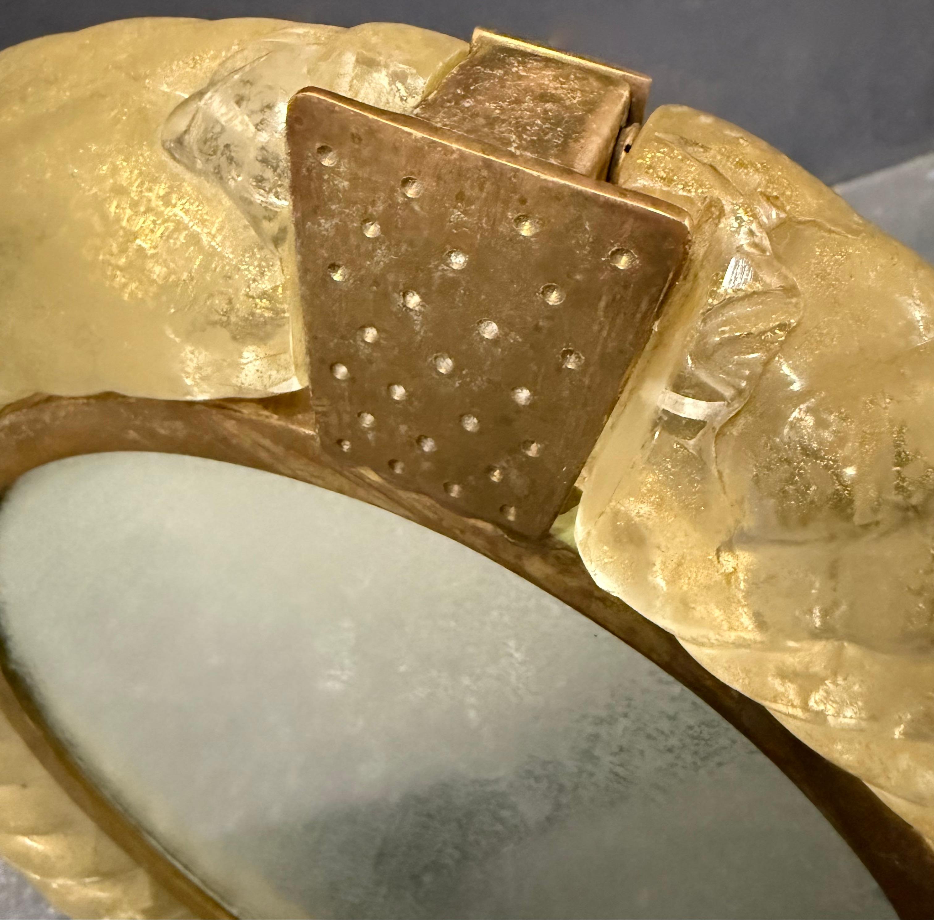 Mid-20th Century italien murano table mirror For Sale