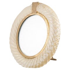 italien murano table mirror