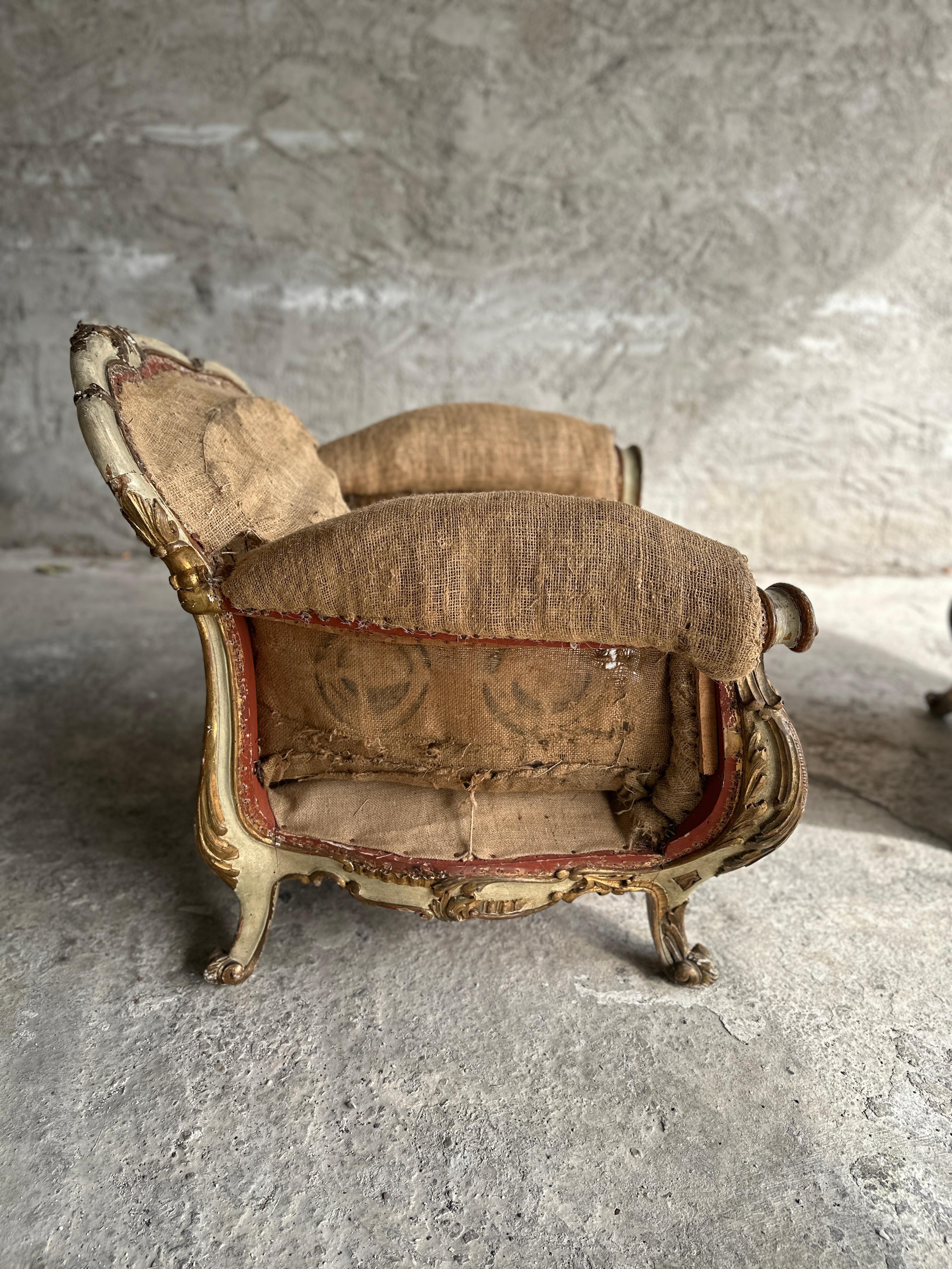 Rococo Fauteuils rocococo italiens en vente