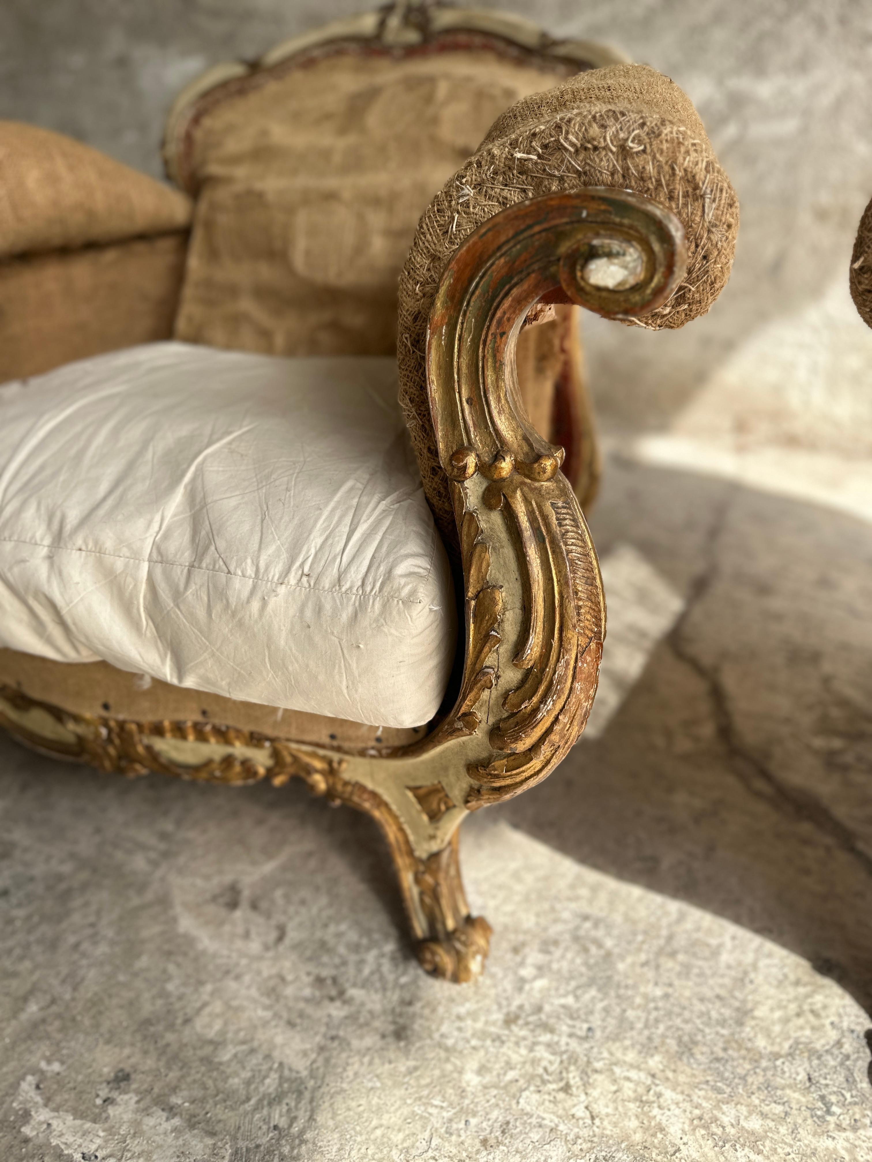 Milieu du XXe siècle Fauteuils rocococo italiens en vente