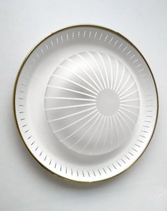 Scontrino da soffitto o da parete vintage di metà secolo, anni '50