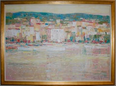 View Of The City Large Oil Painting