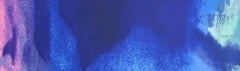 Composizione blu - Schermo originale di Italo Bressan - 1989