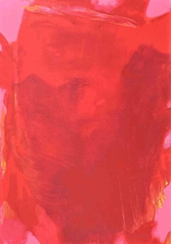 Red Composition - Original Screen by Italo Bressan - 1989