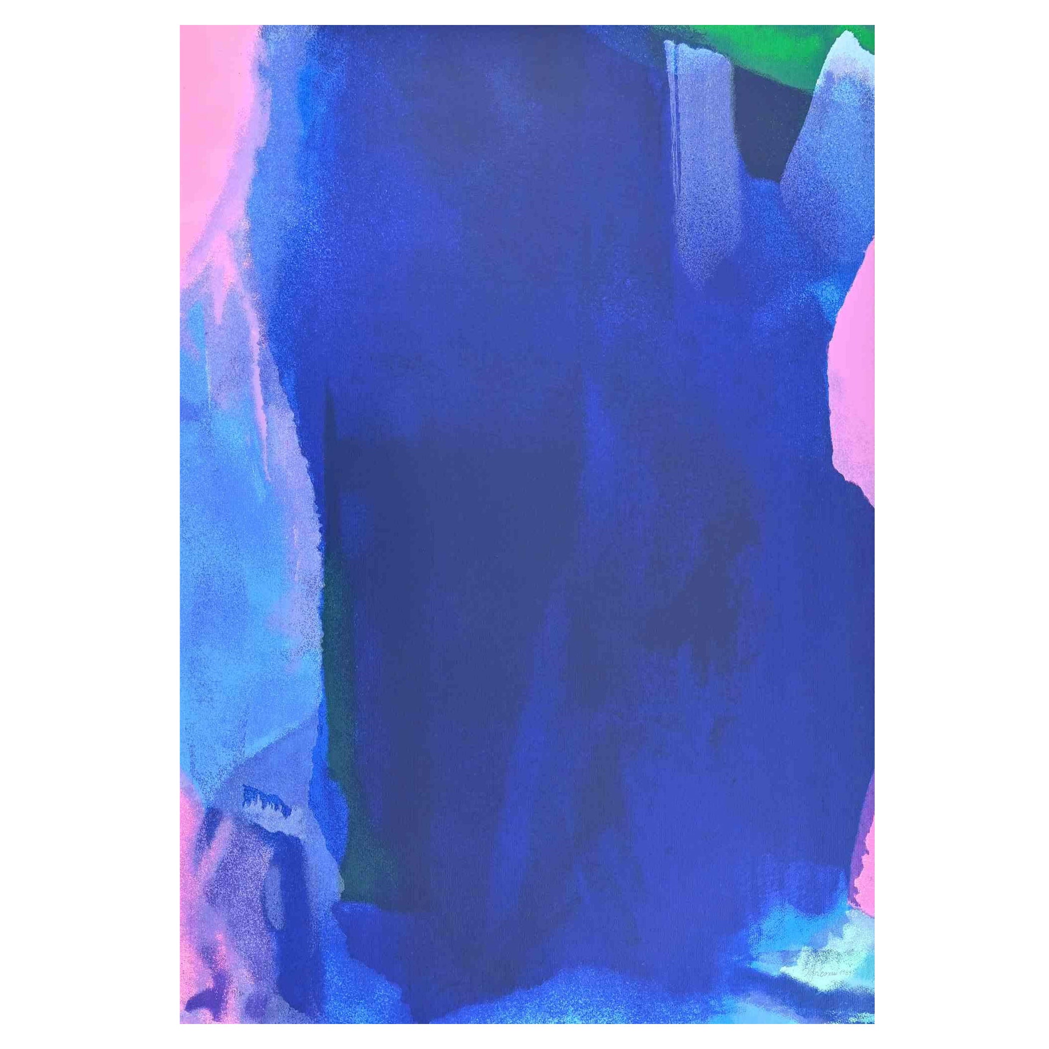Das Sichtbare des Unsichtbaren - Blu Komposition -  von I. Bressan – 1989