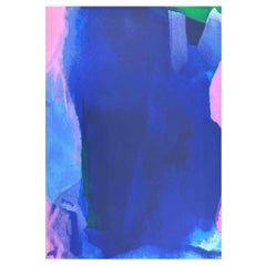 The Visible of the Invisible - Blu Composition -  by I. Bressan - 1989