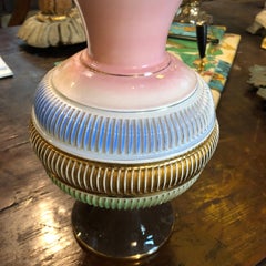 Italo Casini Mid-Century Modern Italian Multicolored Ceramic Vase 1950