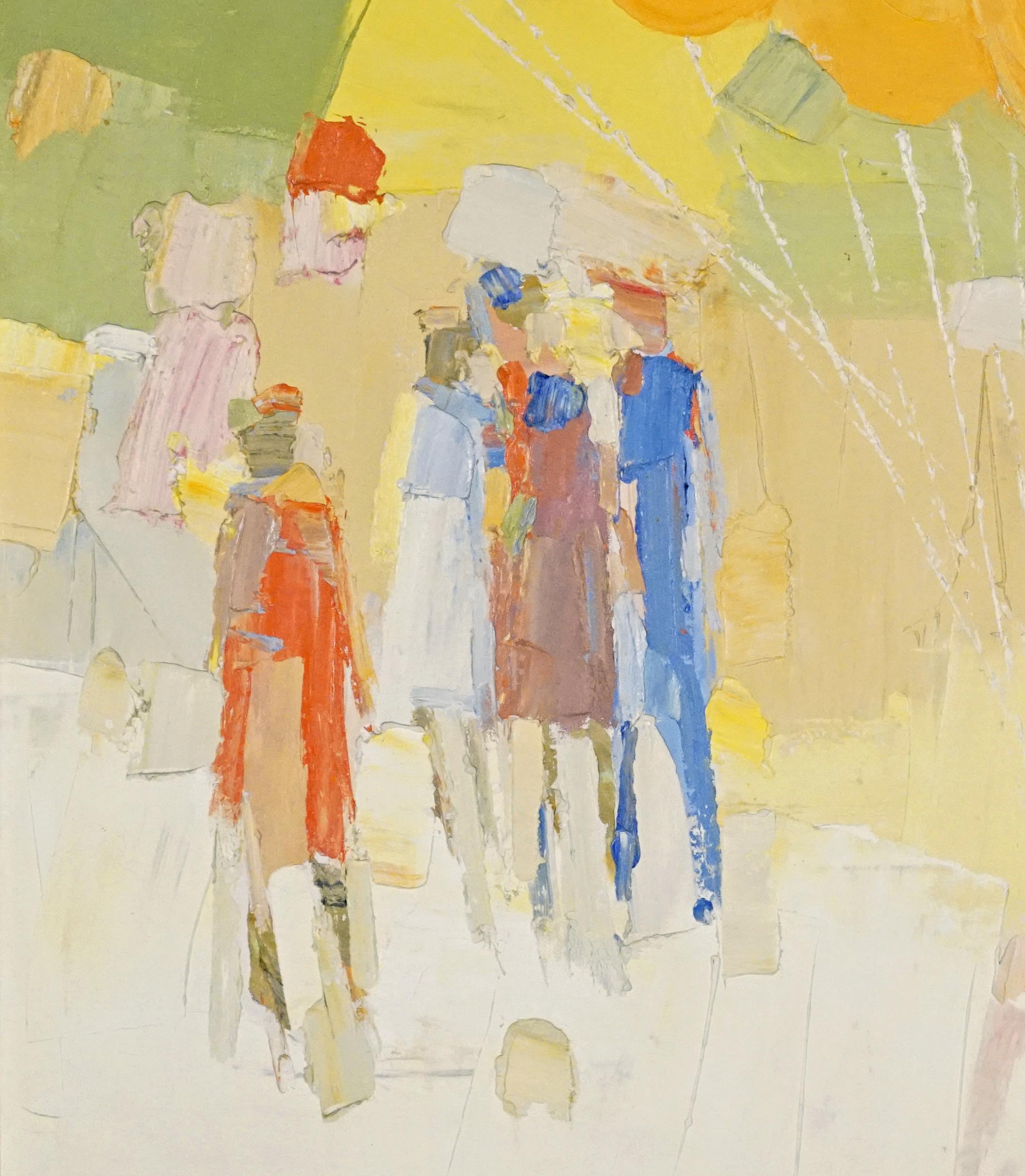 Ballon Man - Painting Contemporaneo di Italo George Botti
