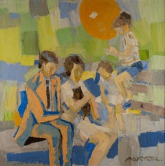 Famiglia in un parco