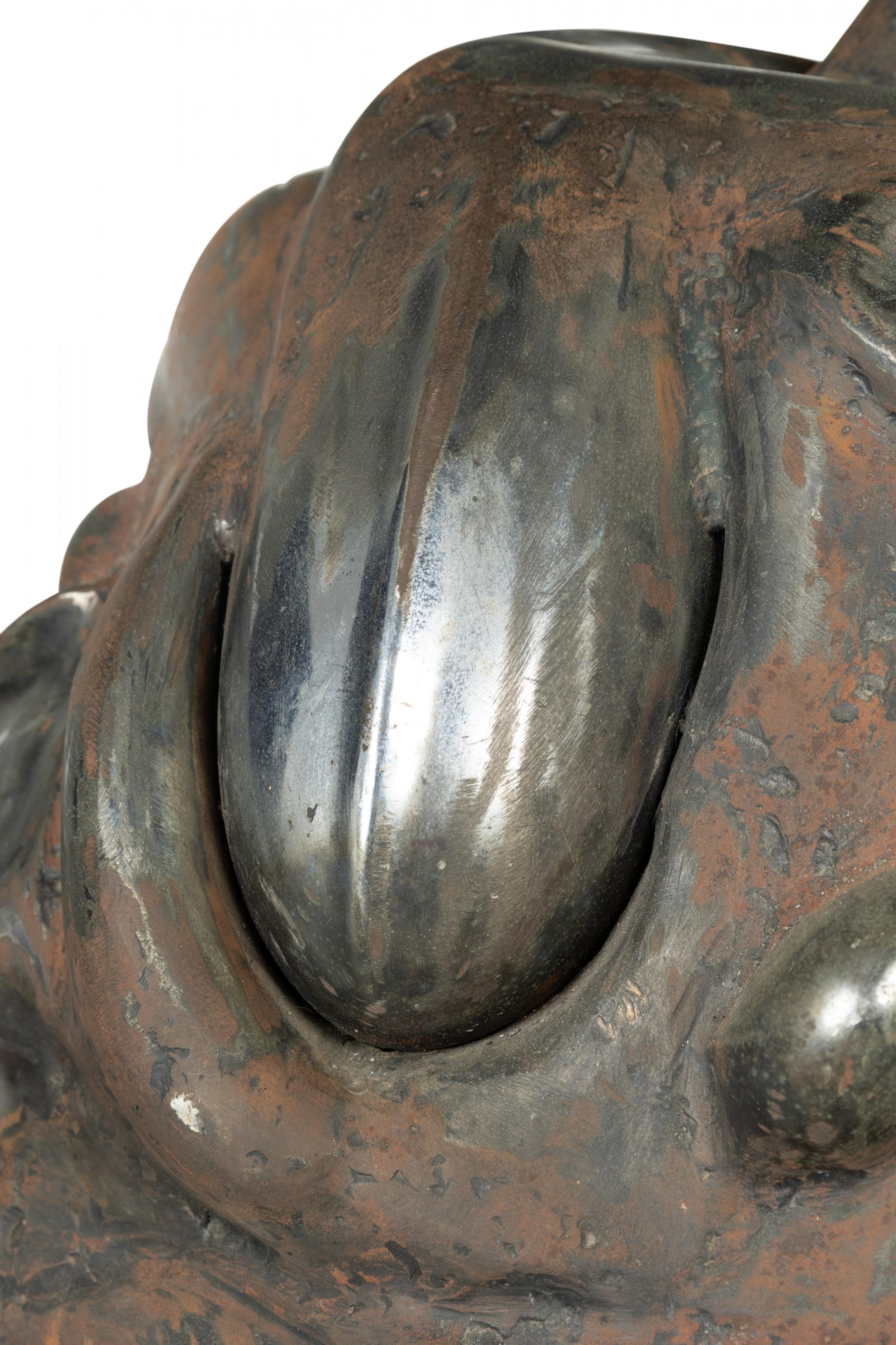 Métal Sculpture abstraite en acier peint du milieu du siècle dernier d'Italo Scanga en vente