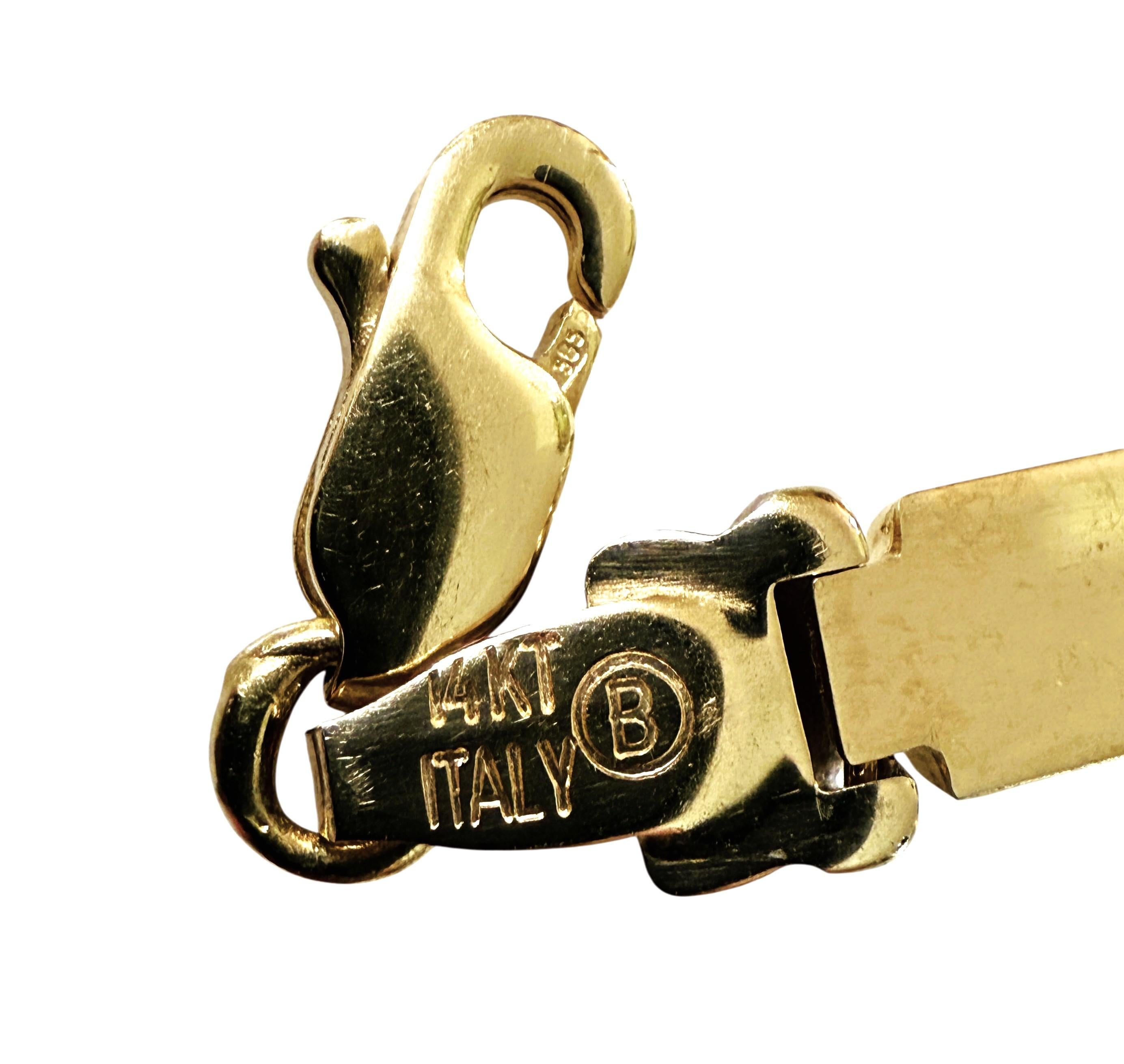 Dies ist eine sehr schöne Kette.  Es ist sehr gut gemacht.  Sie ist 16,5