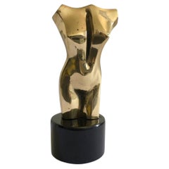 Italy 1980 Late 20th Century Bronze Multiple Female Nude Bust by Nanut