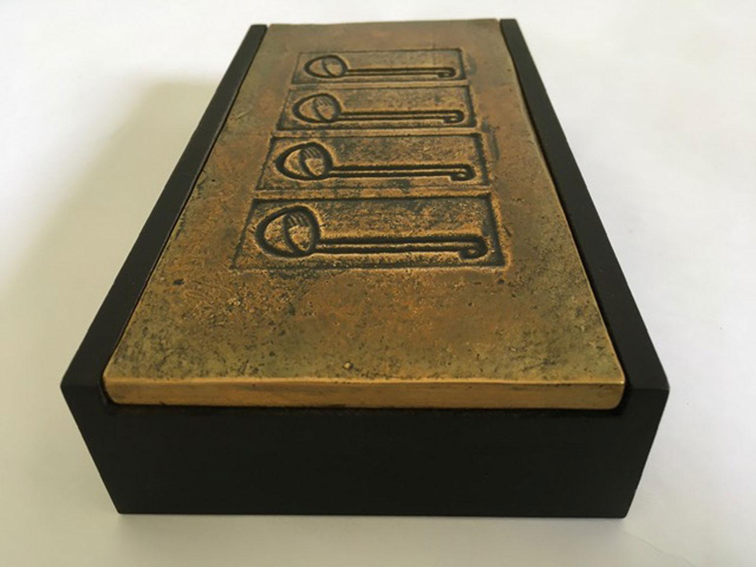 Italy 1980 Late 20th Century Pop Art Multiple Bronze Dippers For Sale 2