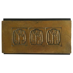 Italia, 1980, Arte pop de finales del siglo XX Chaquetas múltiples de bronce