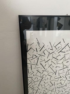 Italie 1980 Post - Modern Abstract Multiple Print on Paper by Beppe Bonetti