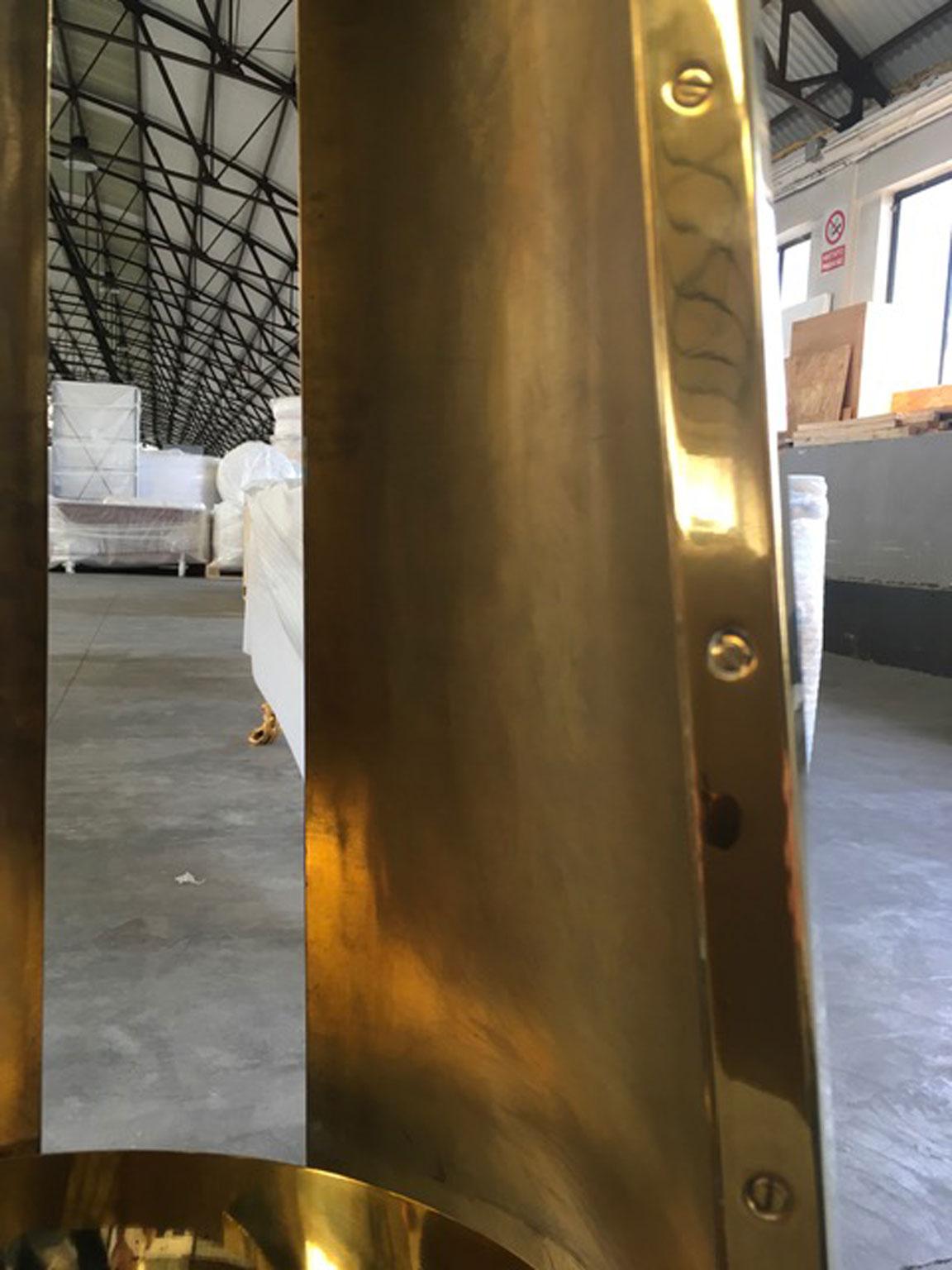 Italia 2017 André Fu Escultura abstracta de latón en venta 7