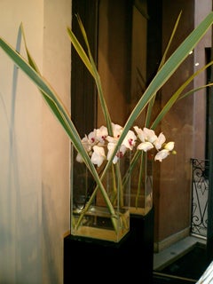 Italy 21st Century Glass Vase in Minimalist Style