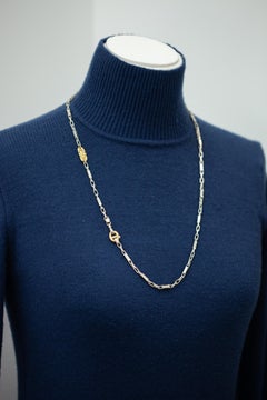 Italia Collana Baraka in platino e oro giallo 18K con diamanti