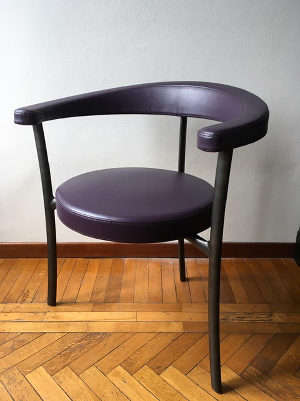 Italien, Ghidini 1961, Set 6 Sessel aus brüniertem Messing, zeitgenössisches Design im Angebot 6