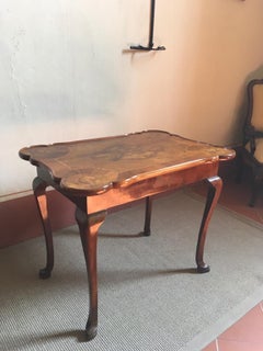 Italy Late 18th Century Regency Walnut Desk or Side Table