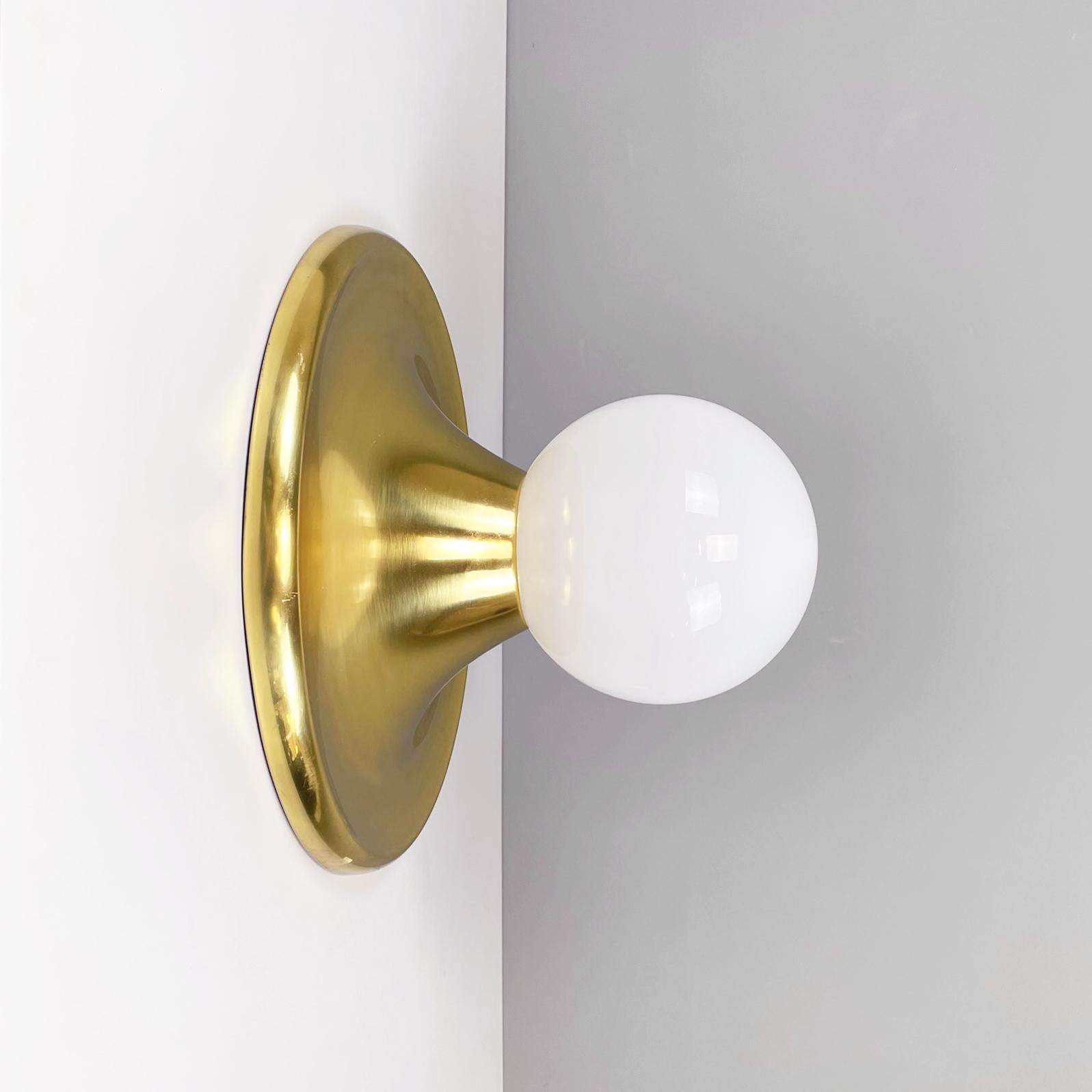 Italy Midcentury Wall Light Balum 230 Ligh Ball by Castiglioni Arteluce, 1960s In Good Condition In MIlano, IT