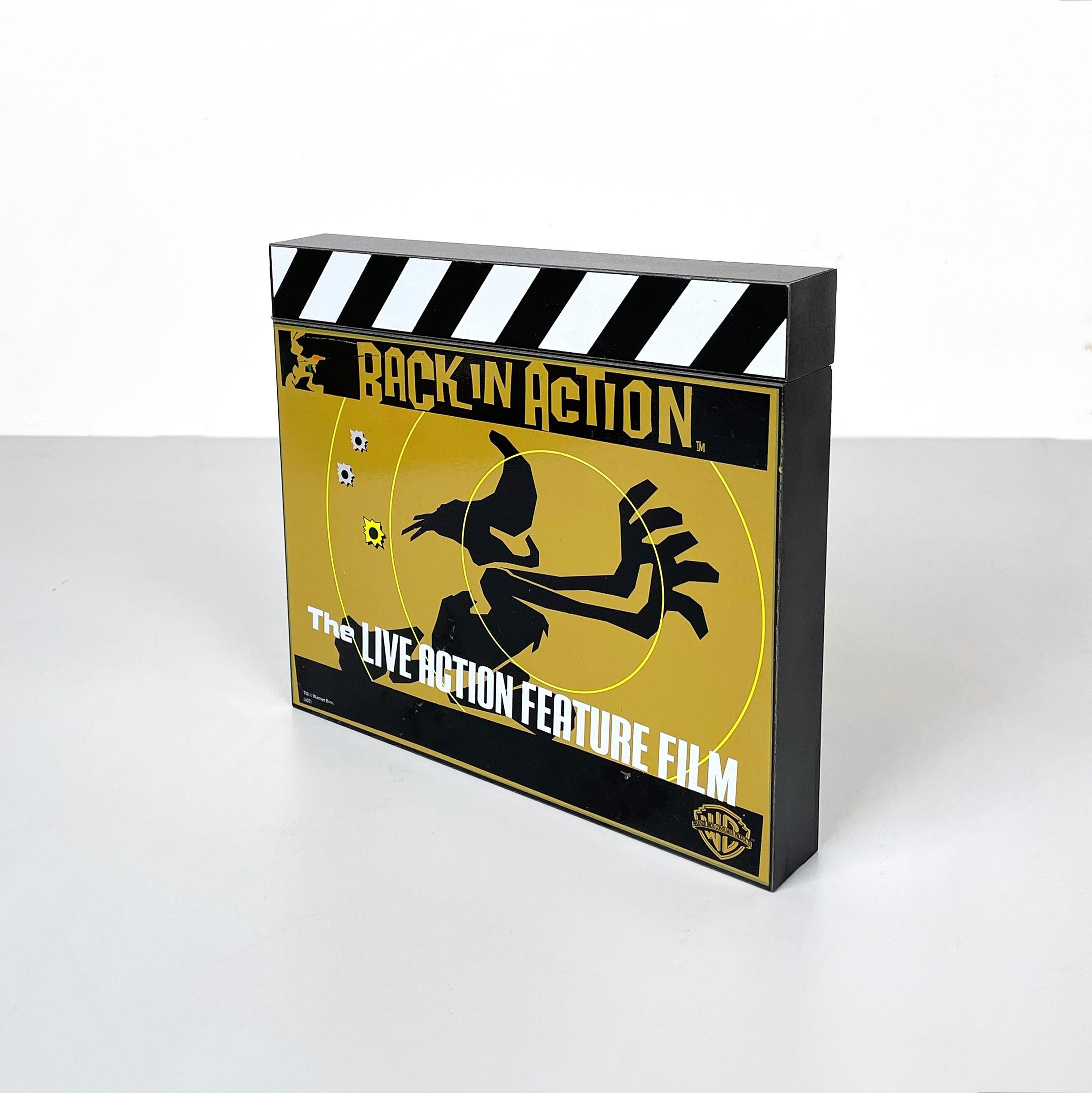 Italy modern Wood clapperboard Looney Tunes: Back in action by Warner Bros, 2003 In Good Condition For Sale In MIlano, IT