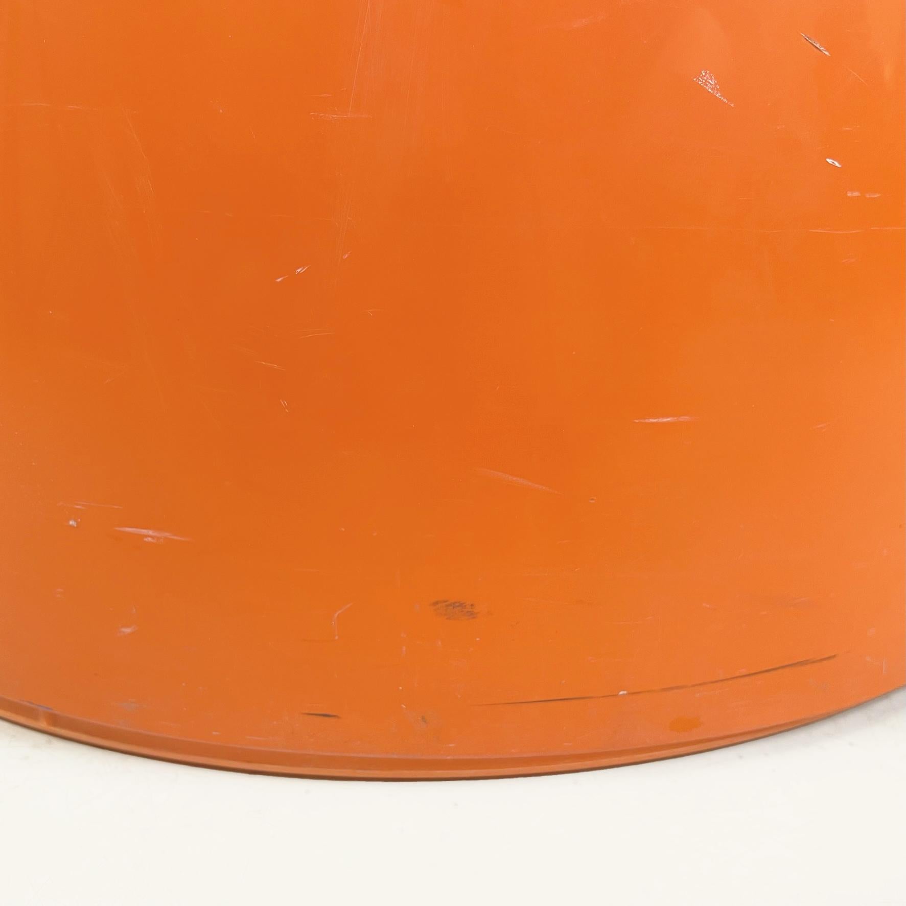 Italy Orange Plastic Umbrella Stand Dedalo Gismondi Schweinberger Artemide 1970s 2