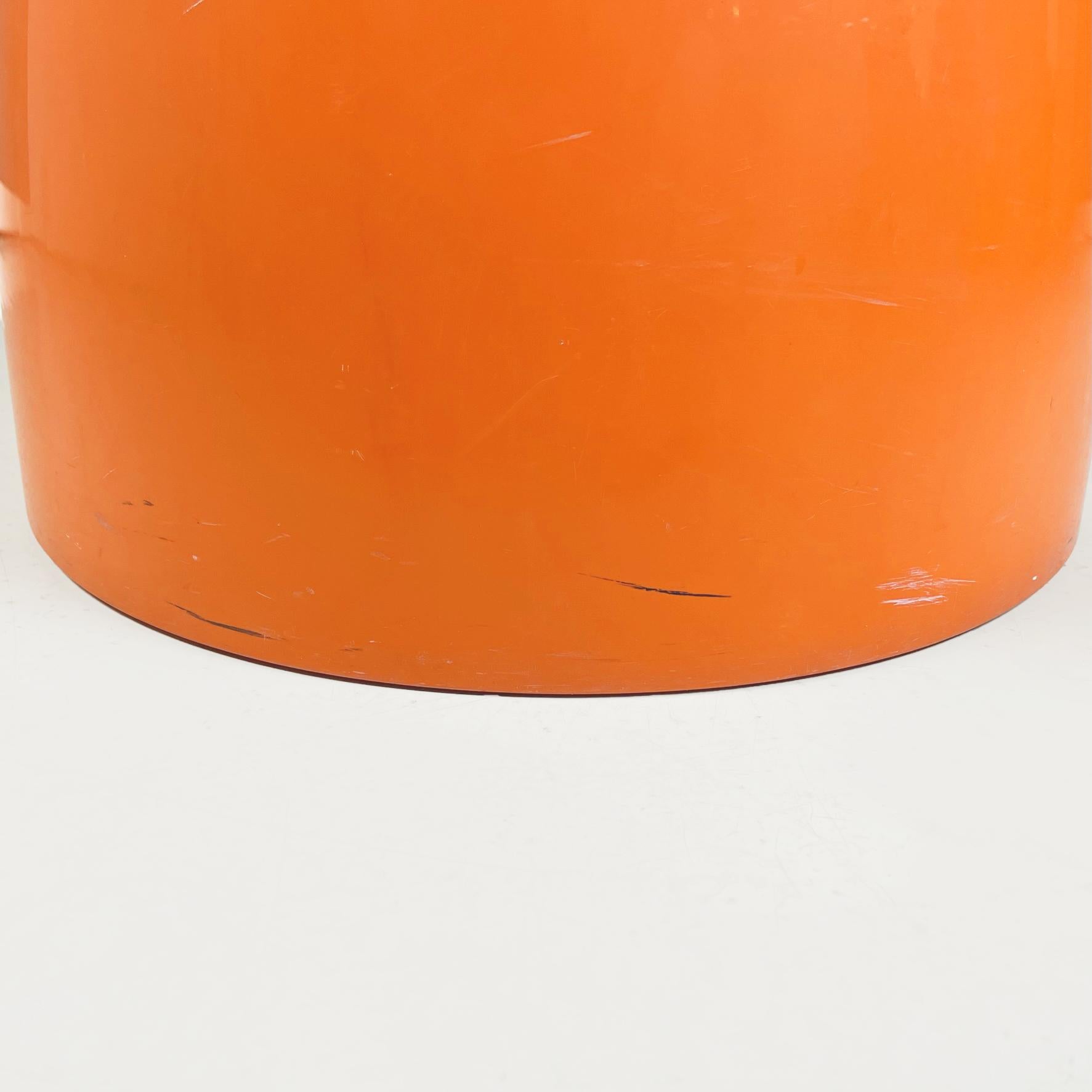 Italy Orange Plastic Umbrella Stand Dedalo Gismondi Schweinberger Artemide 1970s 3