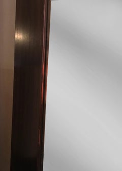 Italia Diseño minimalista  Par de  Espejos de pared con suelo de madera