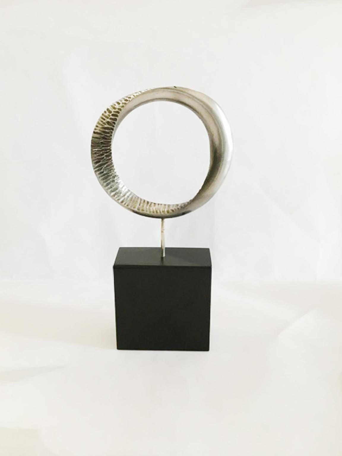 Italien Post Modern  Jiro Sugawara Aluminium Multiple Abstrac-Skulptur im Zustand „Gut“ im Angebot in Brescia, IT