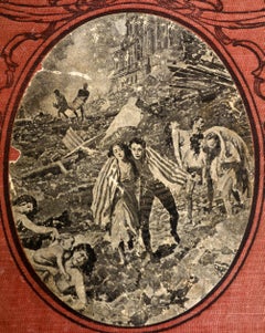 Italy's Great Horror of Earthquake and Tidal Wave, Jay Mowbray circa 1909 1st Ed